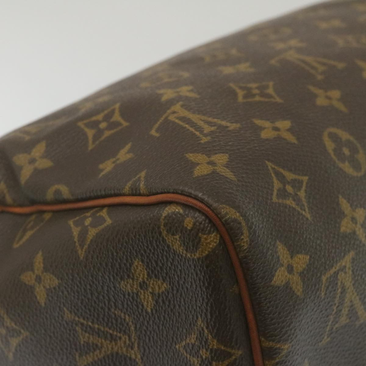 LOUIS VUITTON Monogram Speedy 30 Hand Bag M41526 LV Auth hs925