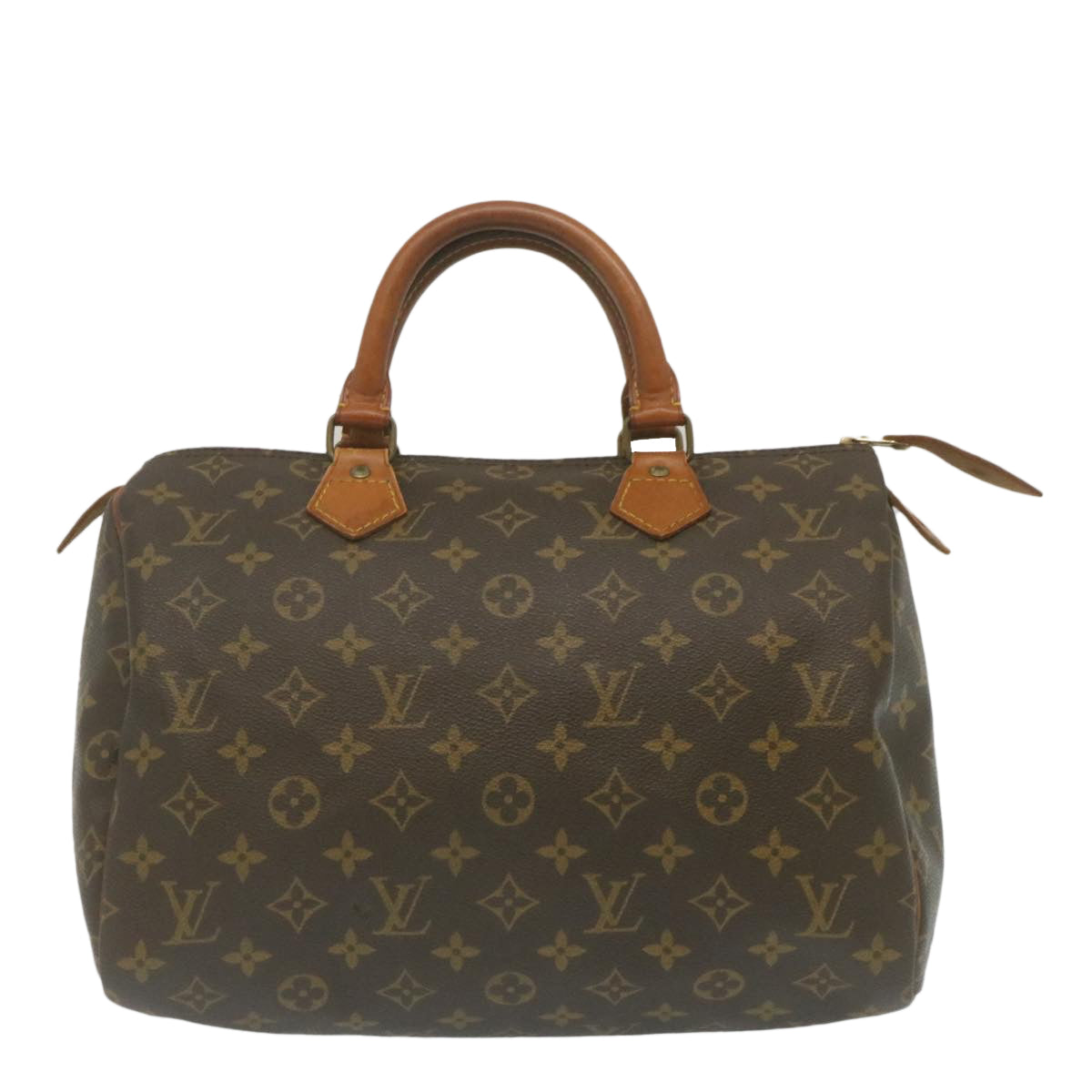 LOUIS VUITTON Monogram Speedy 30 Hand Bag M41526 LV Auth hs925