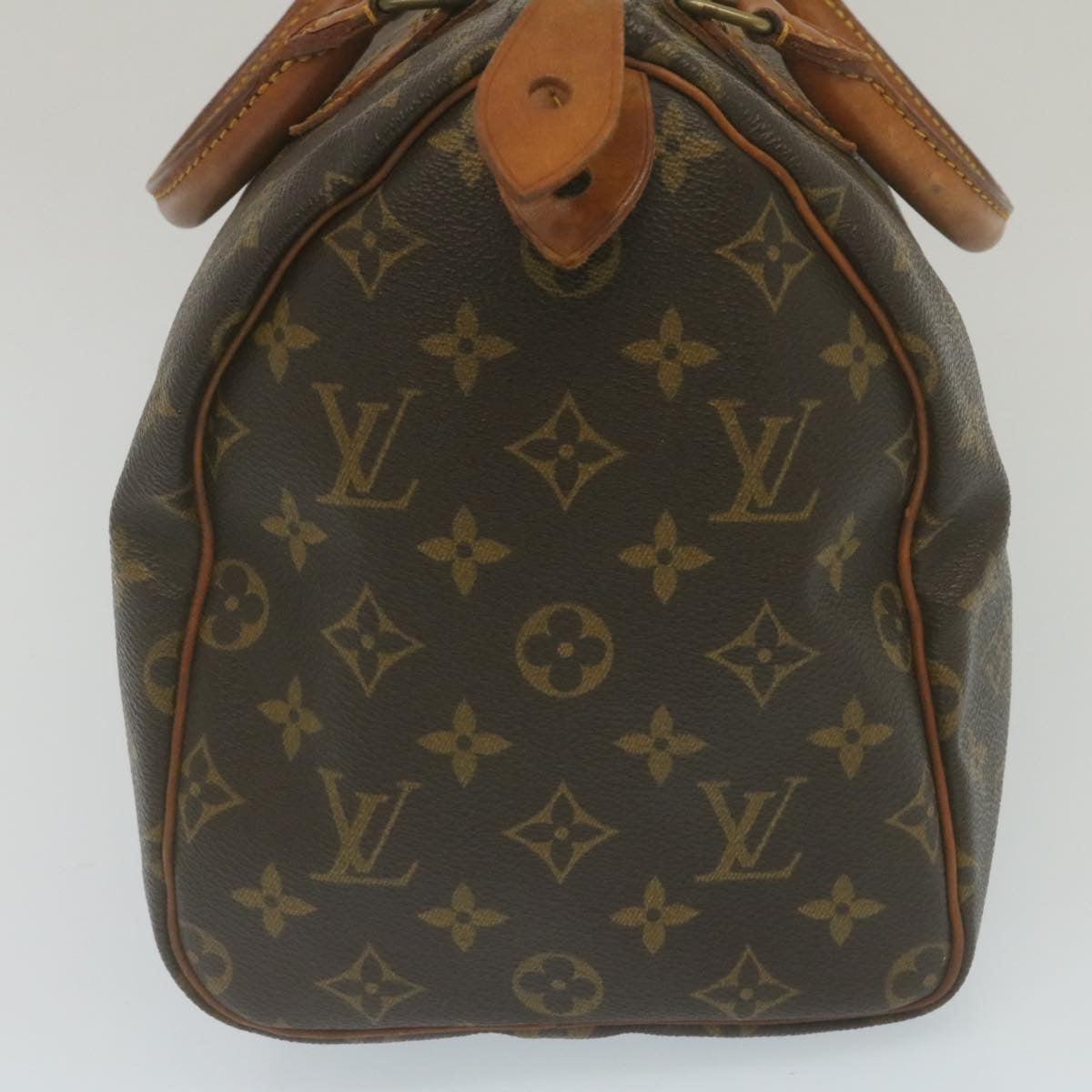 LOUIS VUITTON Monogram Speedy 30 Hand Bag M41526 LV Auth hs925