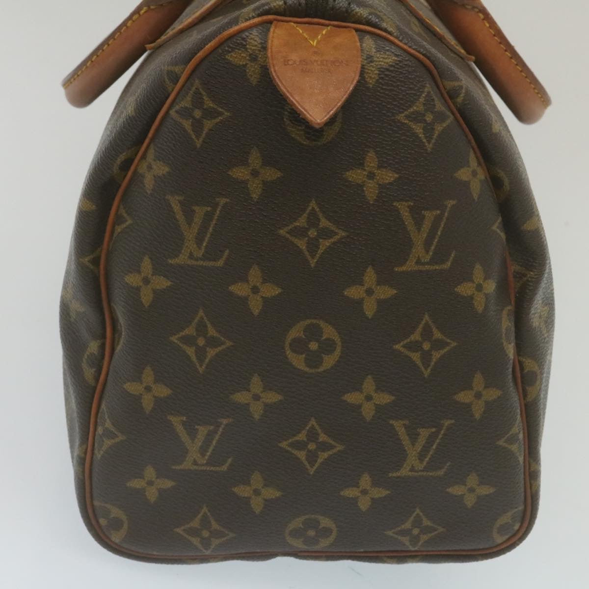 LOUIS VUITTON Monogram Speedy 30 Hand Bag M41526 LV Auth hs925