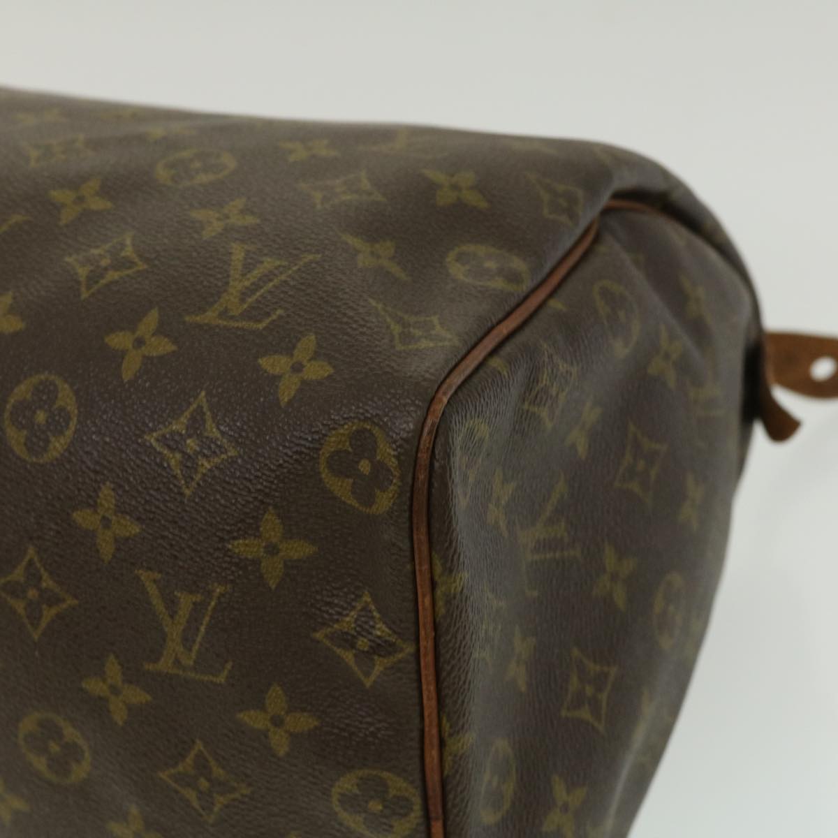 LOUIS VUITTON Monogram Speedy 40 Hand Bag M41522 LV Auth hs987