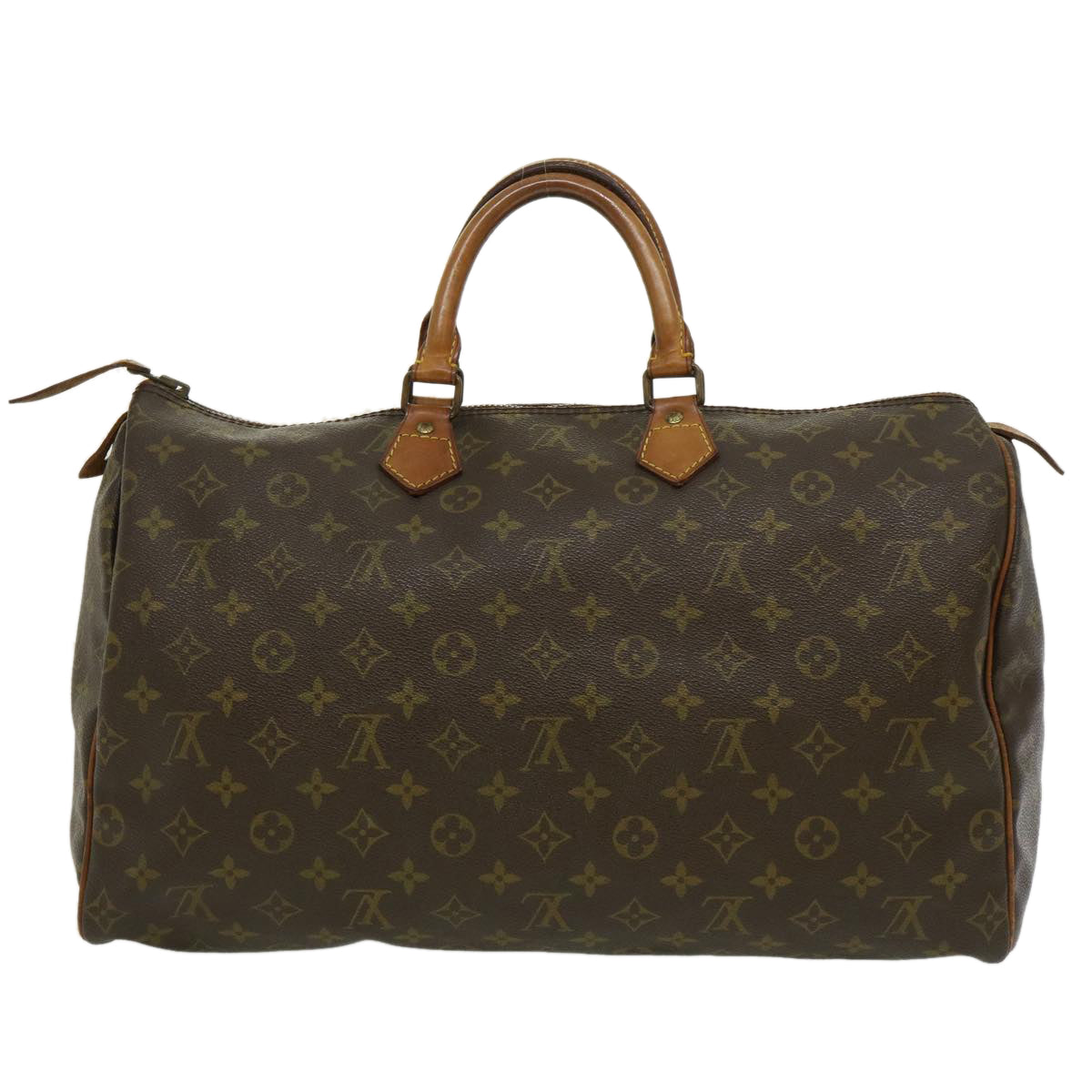 LOUIS VUITTON Monogram Speedy 40 Hand Bag M41522 LV Auth hs987 - 0