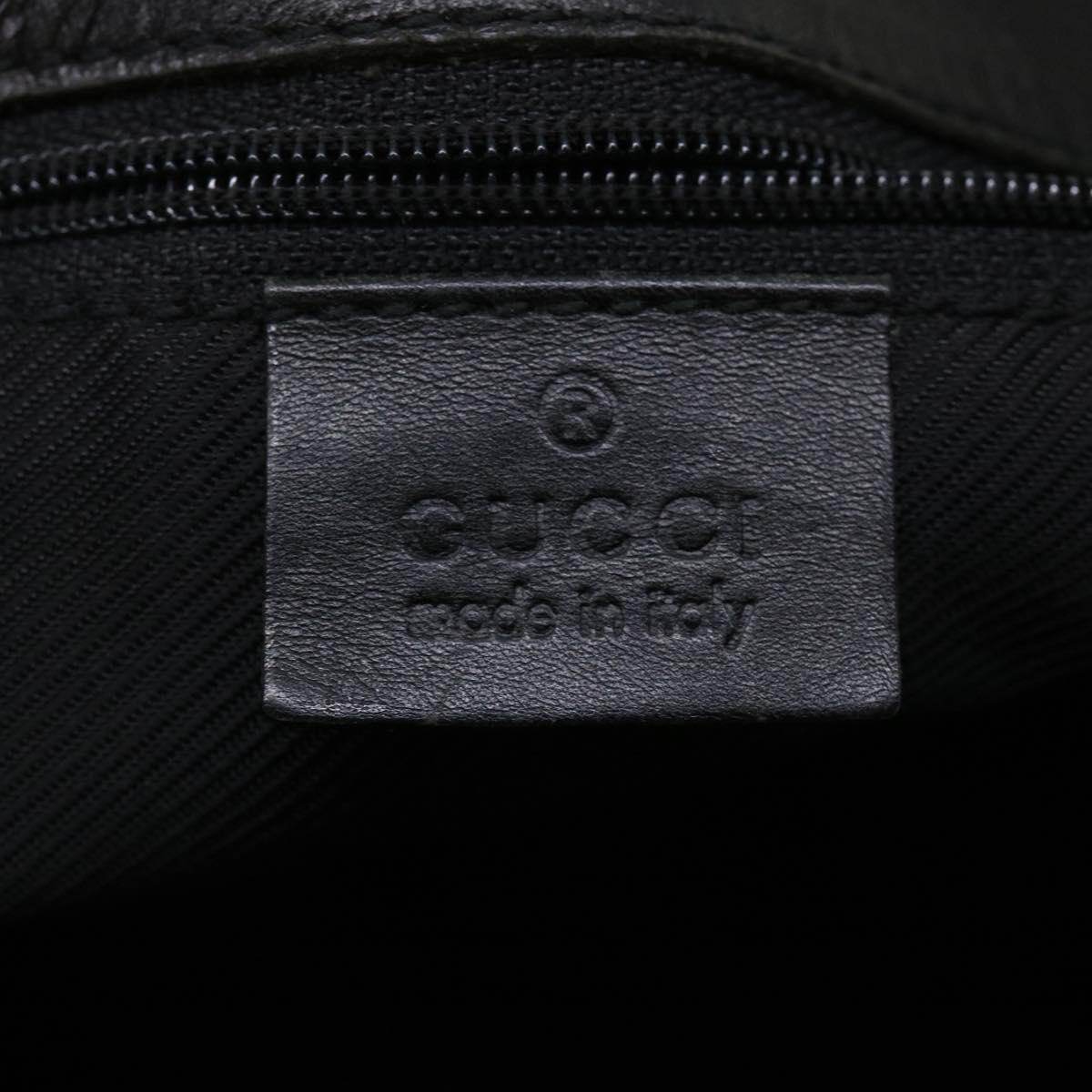 GUCCI GG Canvas Tote Bag Black 002 1099 001998 Auth im420