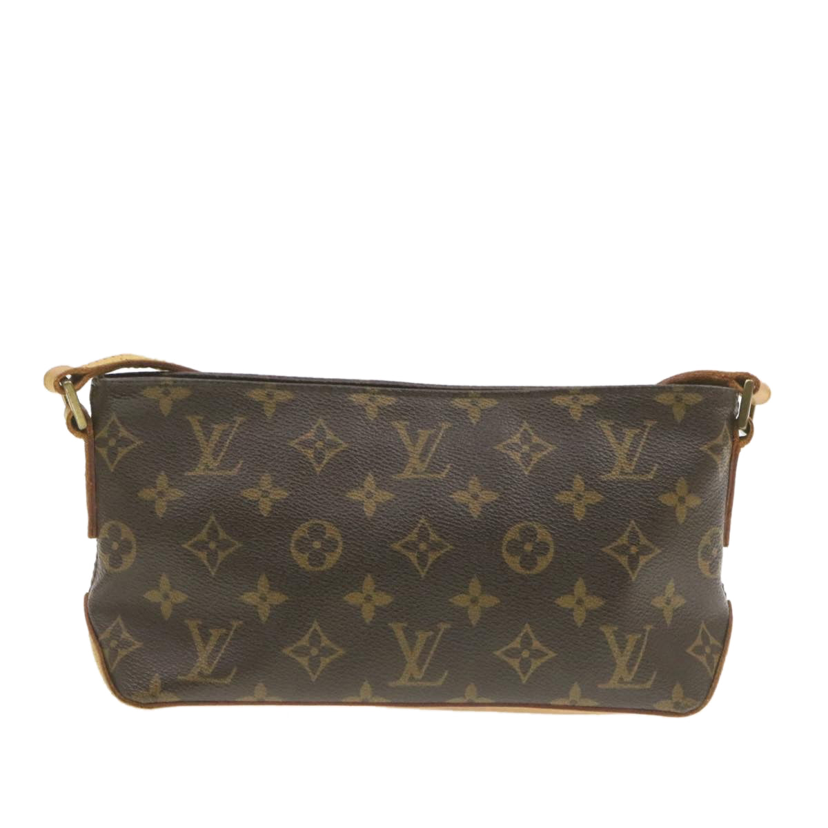 LOUIS VUITTON Monogram Trotteur Shoulder Bag M51240 LV Auth jk024