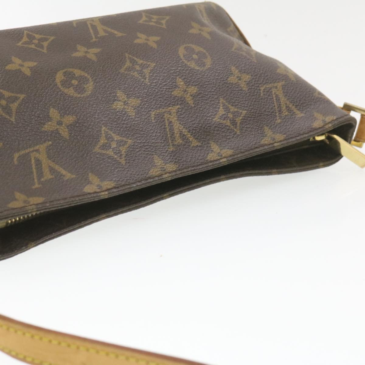 LOUIS VUITTON Monogram Trotteur Shoulder Bag M51240 LV Auth jk024