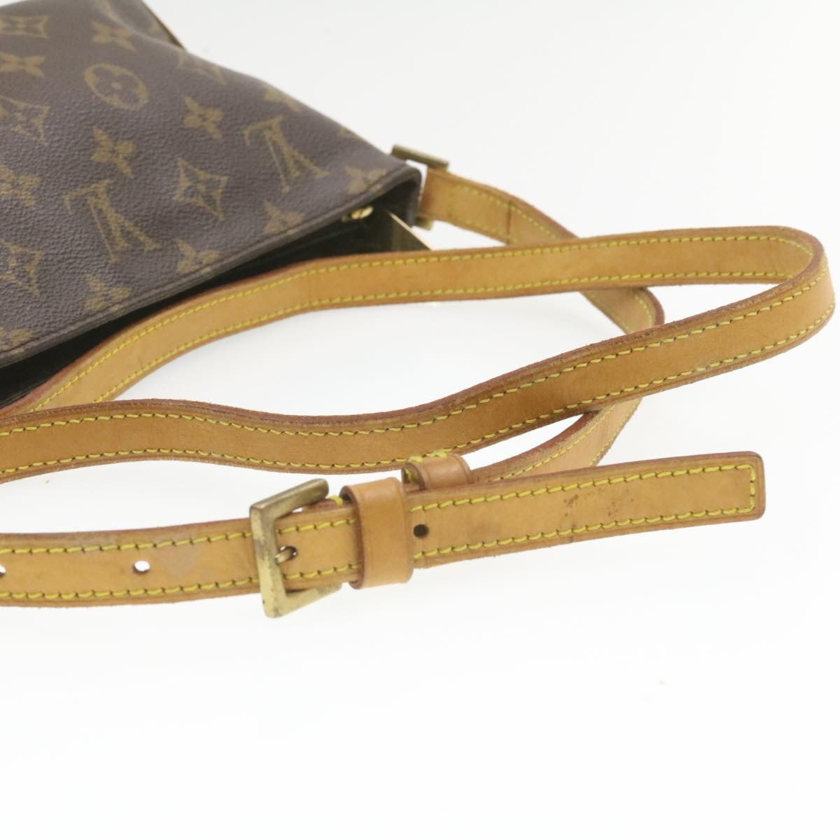 LOUIS VUITTON Monogram Trotteur Shoulder Bag M51240 LV Auth jk024