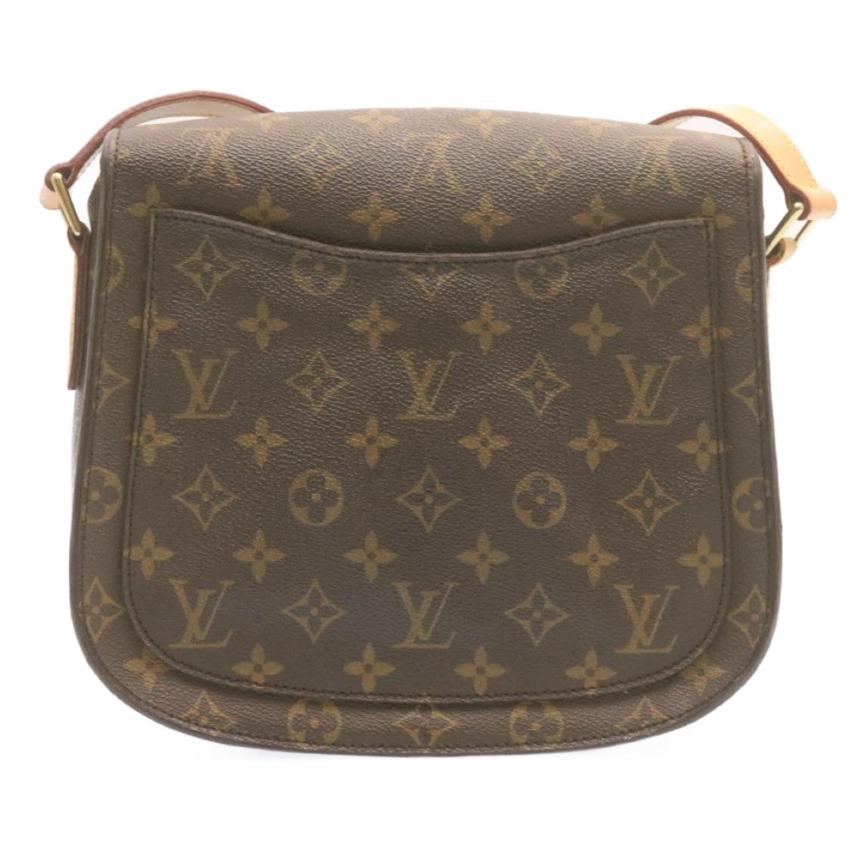 LOUIS VUITTON Monogram Saint Cloud GM Shoulder Bag M51242 LV Auth jk036