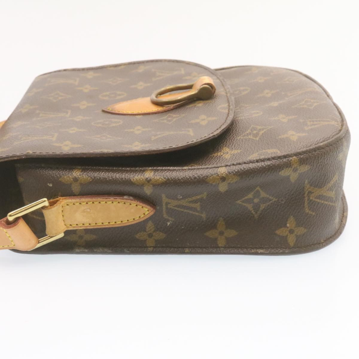 LOUIS VUITTON Monogram Saint Cloud GM Shoulder Bag M51242 LV Auth jk036