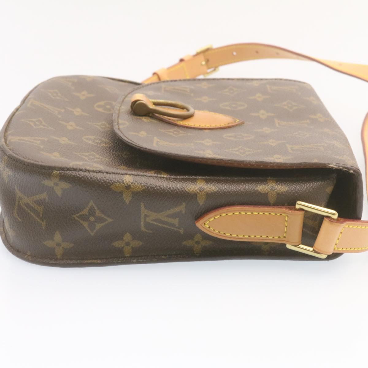 LOUIS VUITTON Monogram Saint Cloud GM Shoulder Bag M51242 LV Auth jk036