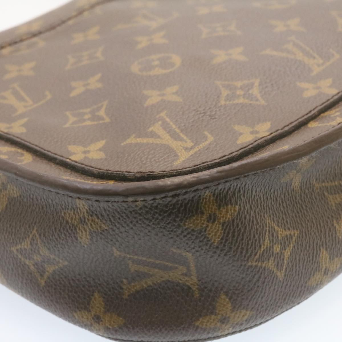 LOUIS VUITTON Monogram Saint Cloud GM Shoulder Bag M51242 LV Auth jk036