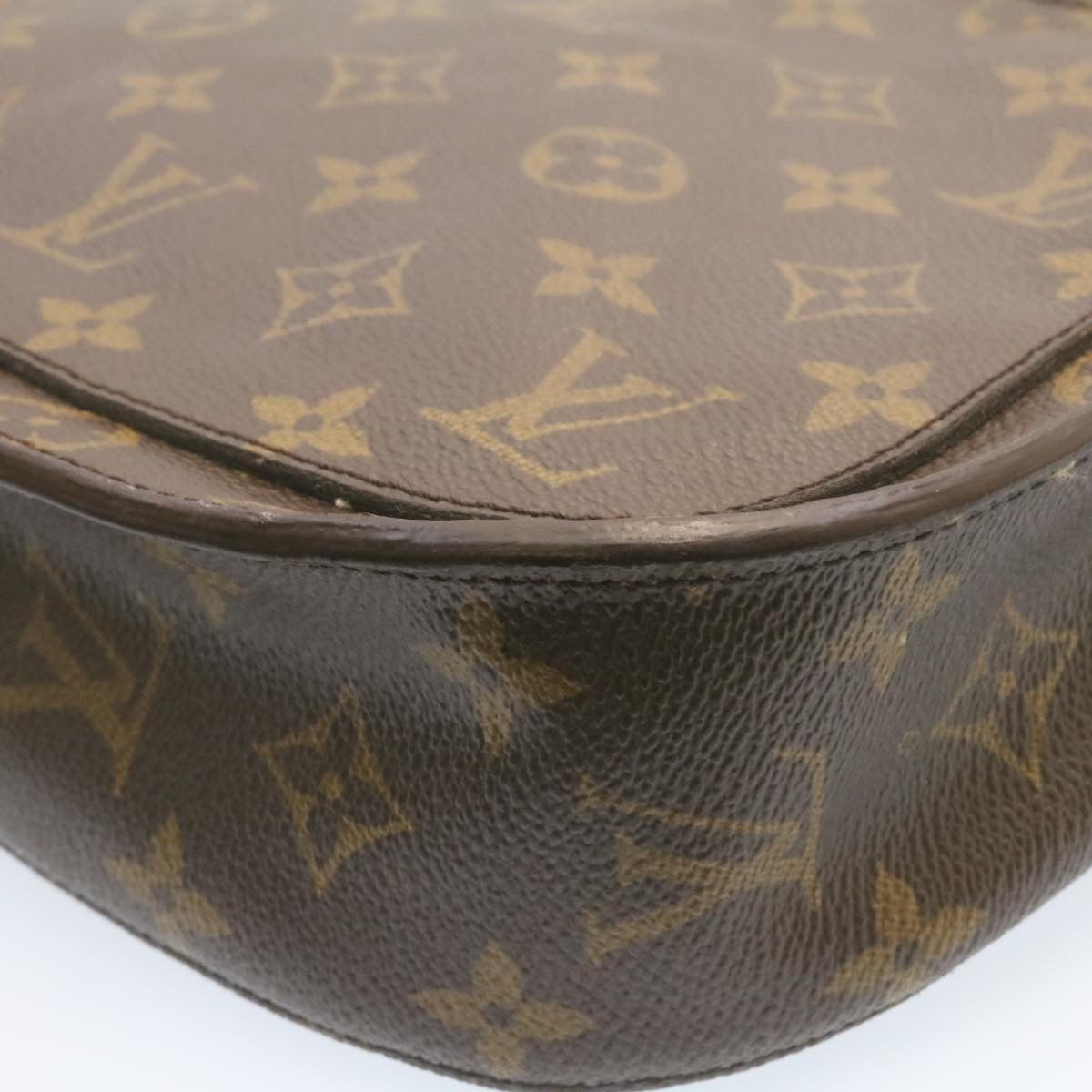 LOUIS VUITTON Monogram Saint Cloud GM Shoulder Bag M51242 LV Auth jk036