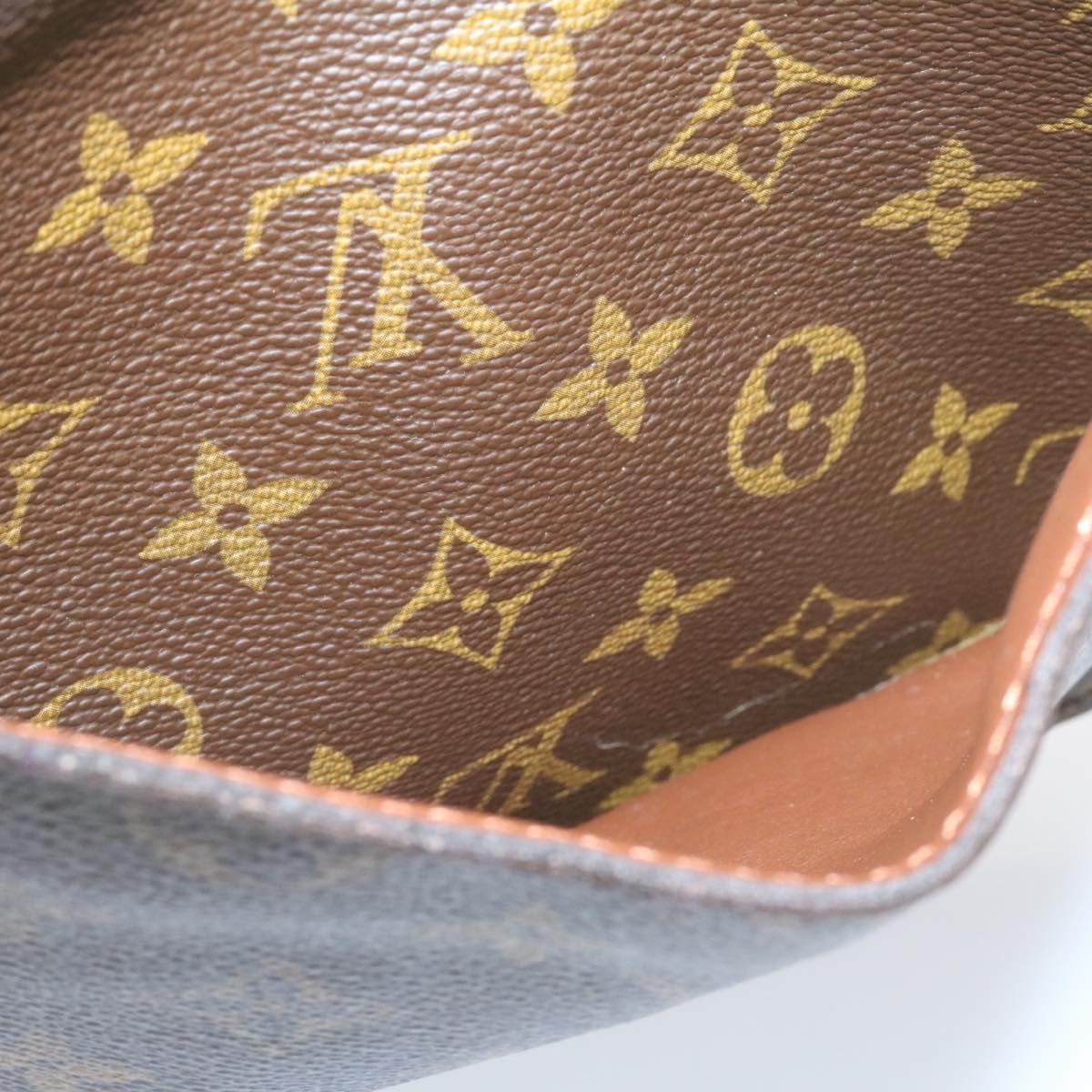 LOUIS VUITTON Monogram Saint Cloud GM Shoulder Bag M51242 LV Auth jk036