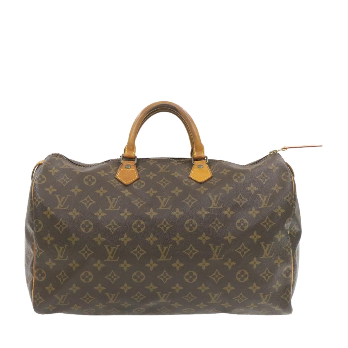 LOUIS VUITTON Monogram Speedy 40 Hand Bag M41522 LV Auth jk045