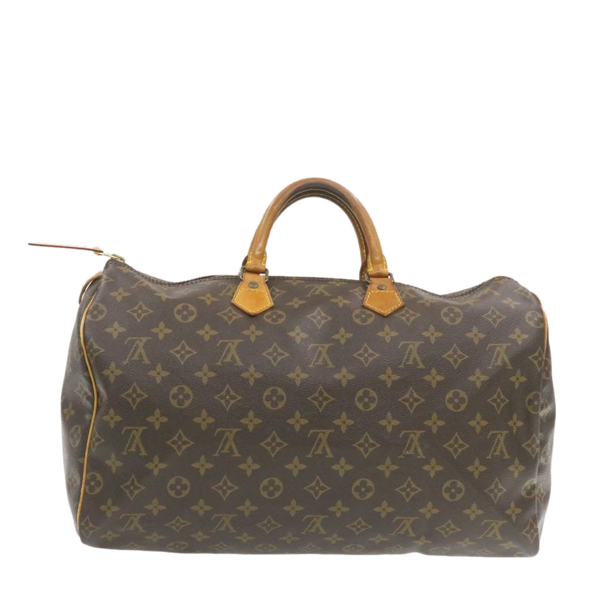 LOUIS VUITTON Monogram Speedy 40 Hand Bag M41522 LV Auth jk045