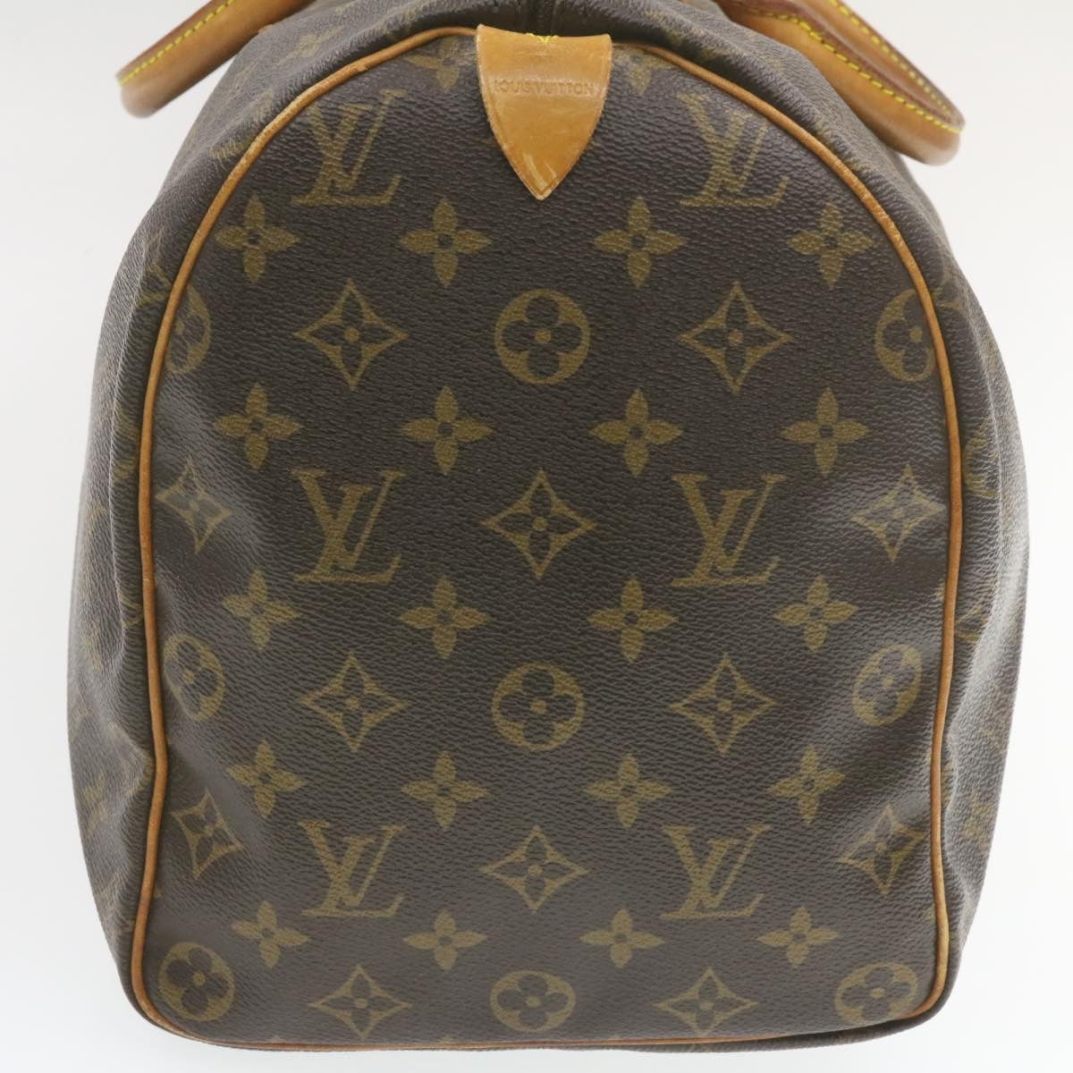 LOUIS VUITTON Monogram Speedy 40 Hand Bag M41522 LV Auth jk045