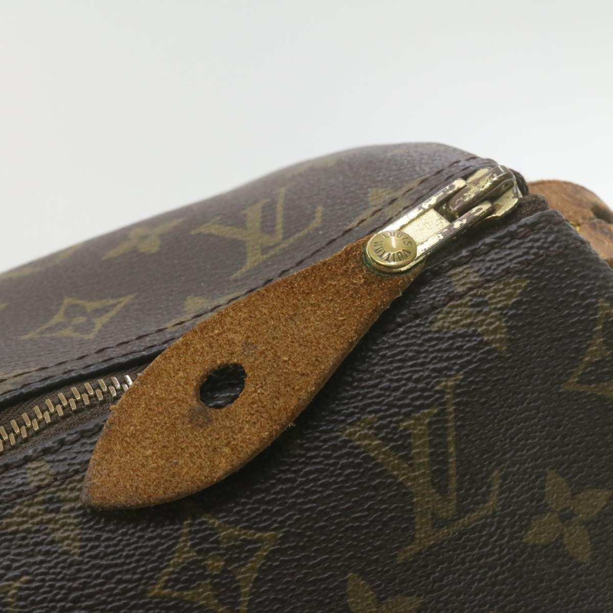 LOUIS VUITTON Monogram Speedy 40 Hand Bag M41522 LV Auth jk046