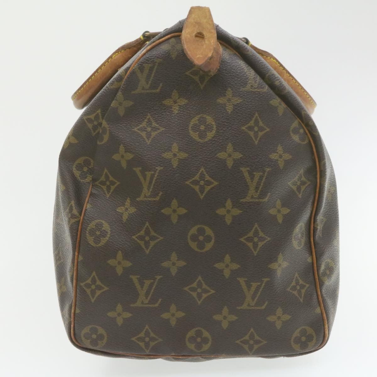 LOUIS VUITTON Monogram Speedy 40 Hand Bag M41522 LV Auth jk046