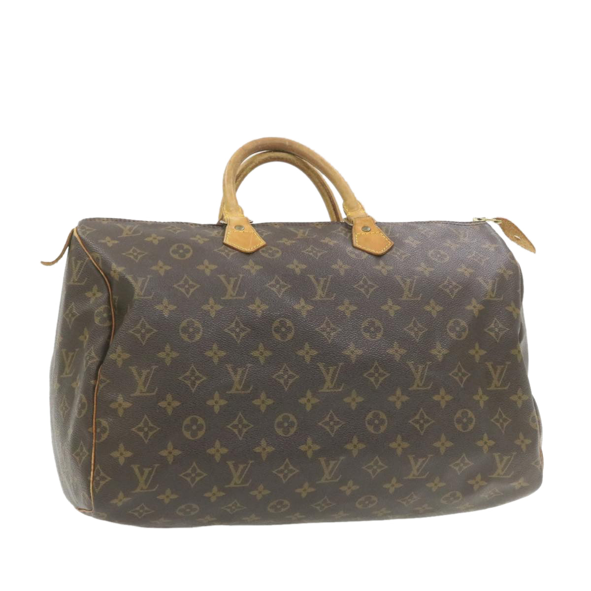 LOUIS VUITTON Monogram Speedy 40 Hand Bag M41522 LV Auth jk049