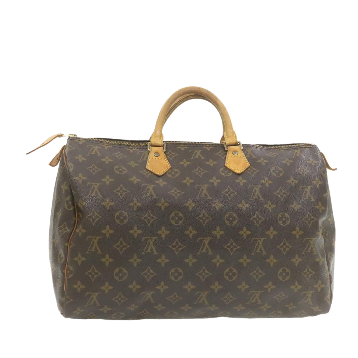 LOUIS VUITTON Monogram Speedy 40 Hand Bag M41522 LV Auth jk049