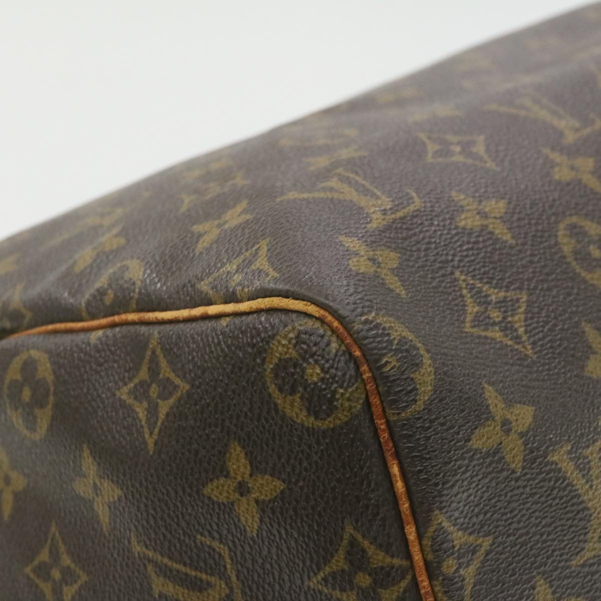 LOUIS VUITTON Monogram Speedy 40 Hand Bag M41522 LV Auth jk049