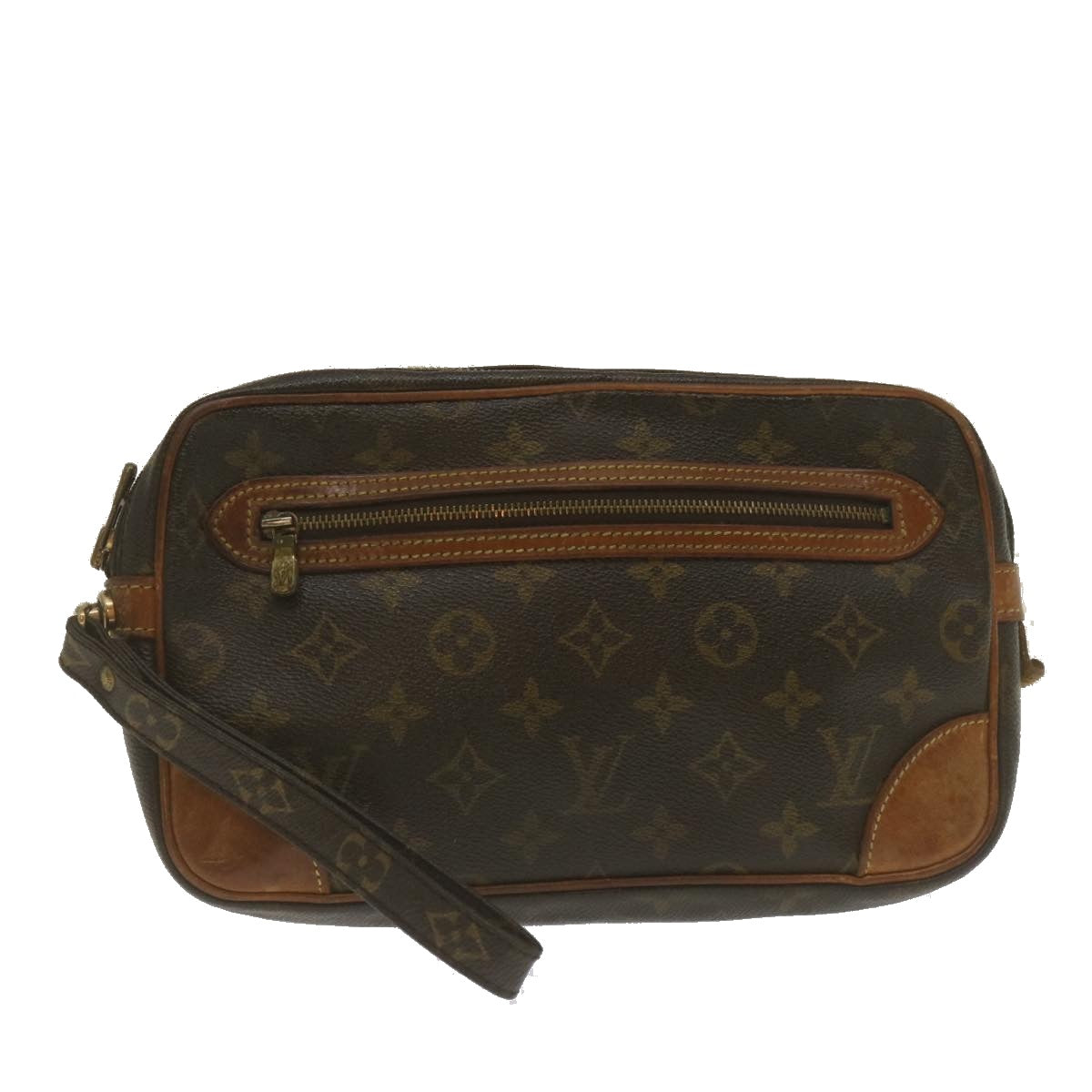 LOUIS VUITTON Monogram Marly Dragonne GM Clutch Bag M51825 LV Auth jk1014