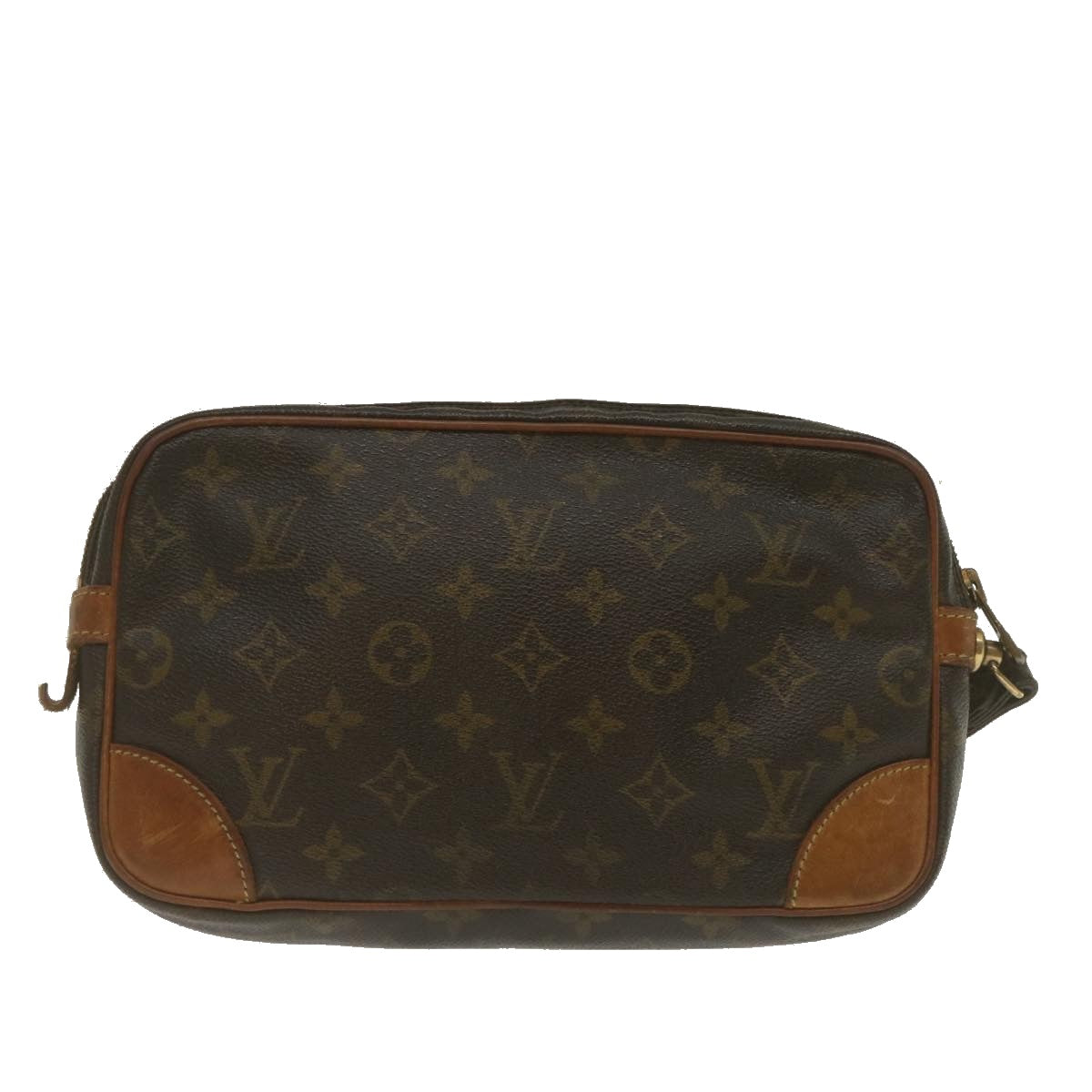 LOUIS VUITTON Monogram Marly Dragonne GM Clutch Bag M51825 LV Auth jk1014 - 0