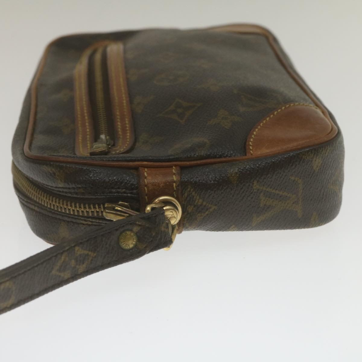 LOUIS VUITTON Monogram Marly Dragonne GM Clutch Bag M51825 LV Auth jk1014