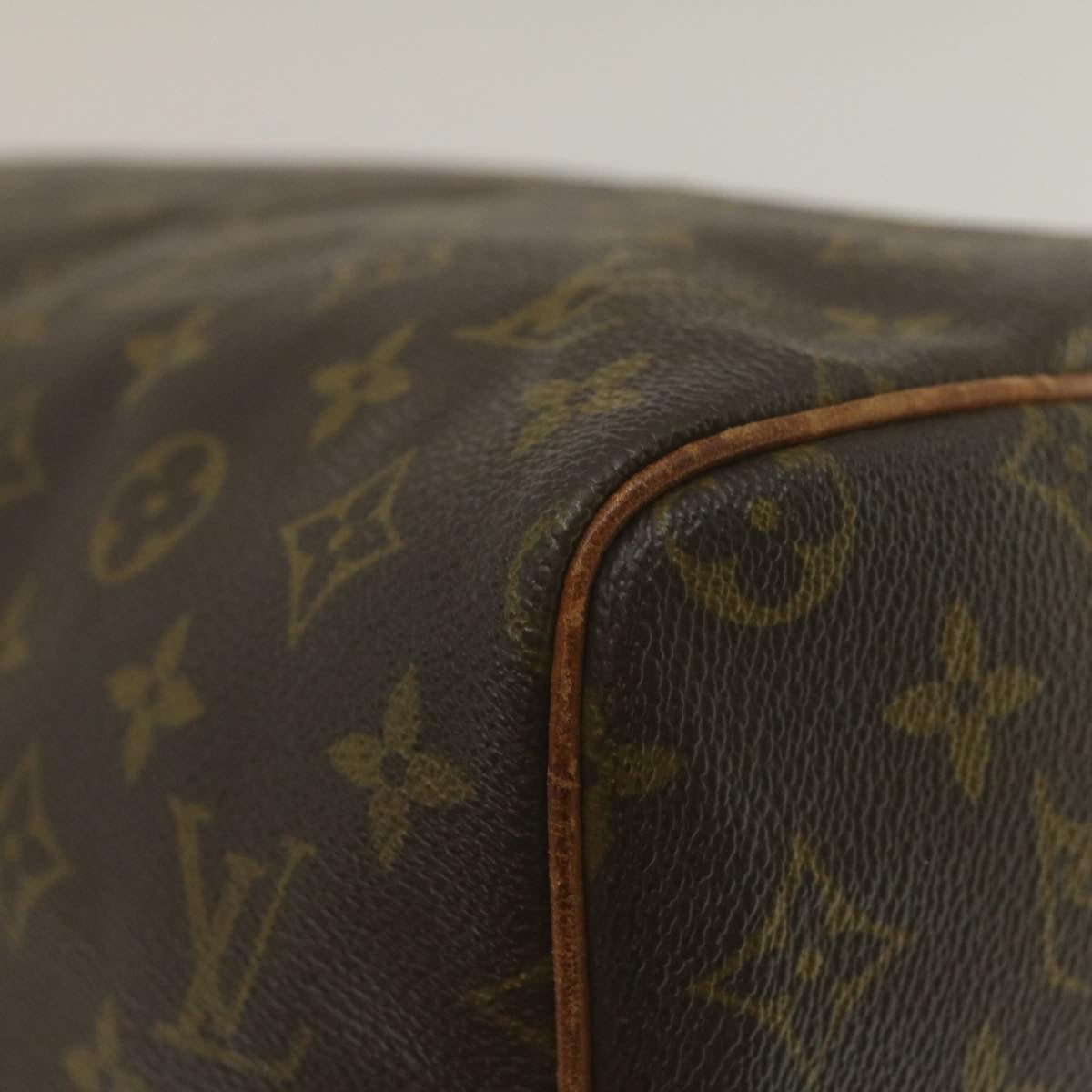 LOUIS VUITTON Monogram Speedy 30 Hand Bag M41526 LV Auth jk1025