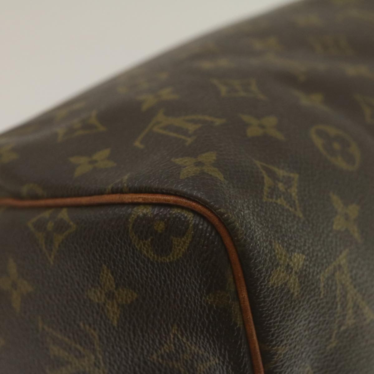 LOUIS VUITTON Monogram Speedy 30 Hand Bag M41526 LV Auth jk1025