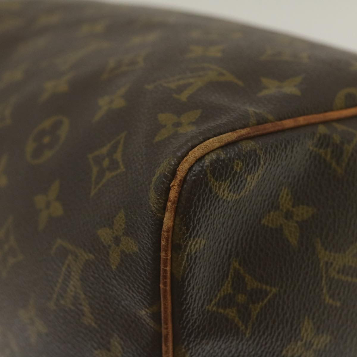 LOUIS VUITTON Monogram Speedy 30 Hand Bag M41526 LV Auth jk1025