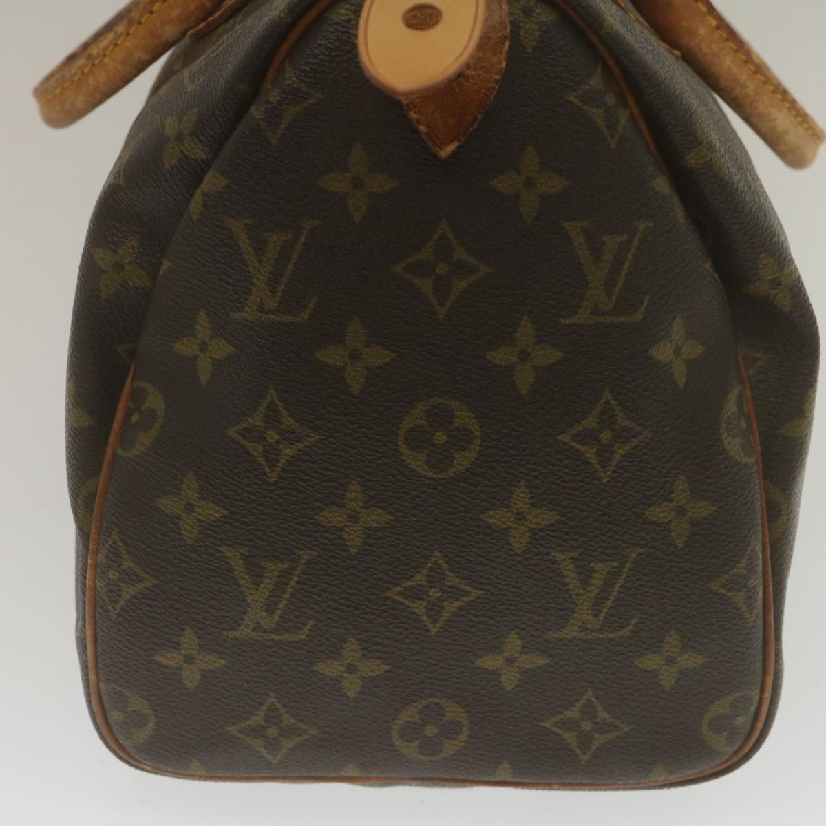 LOUIS VUITTON Monogram Speedy 30 Hand Bag M41526 LV Auth jk1025