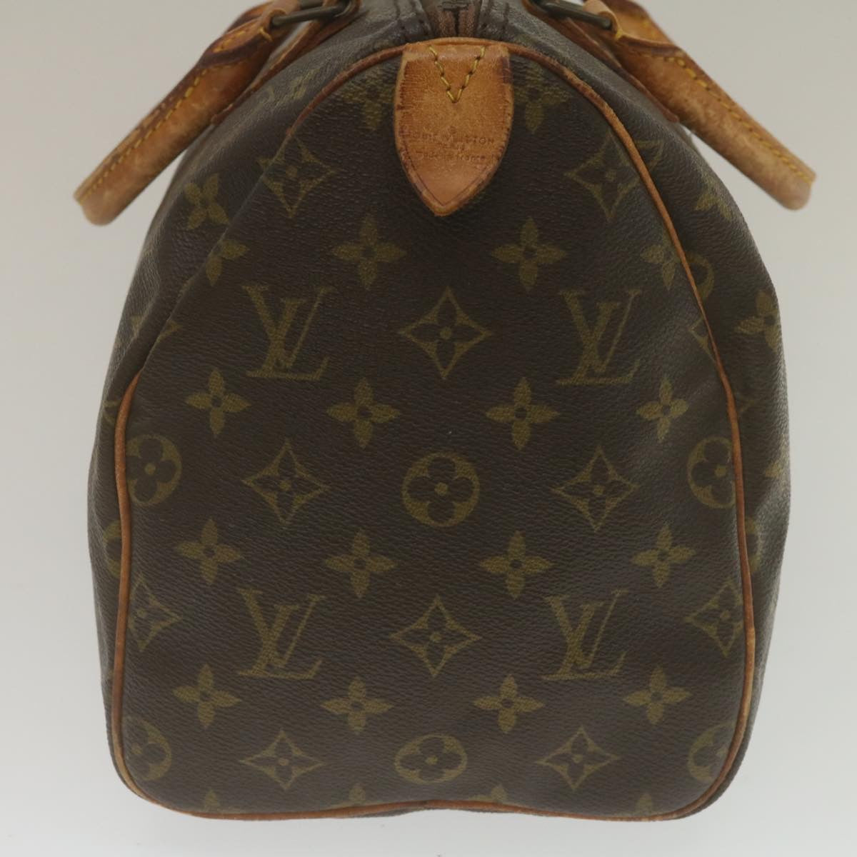 LOUIS VUITTON Monogram Speedy 30 Hand Bag M41526 LV Auth jk1025