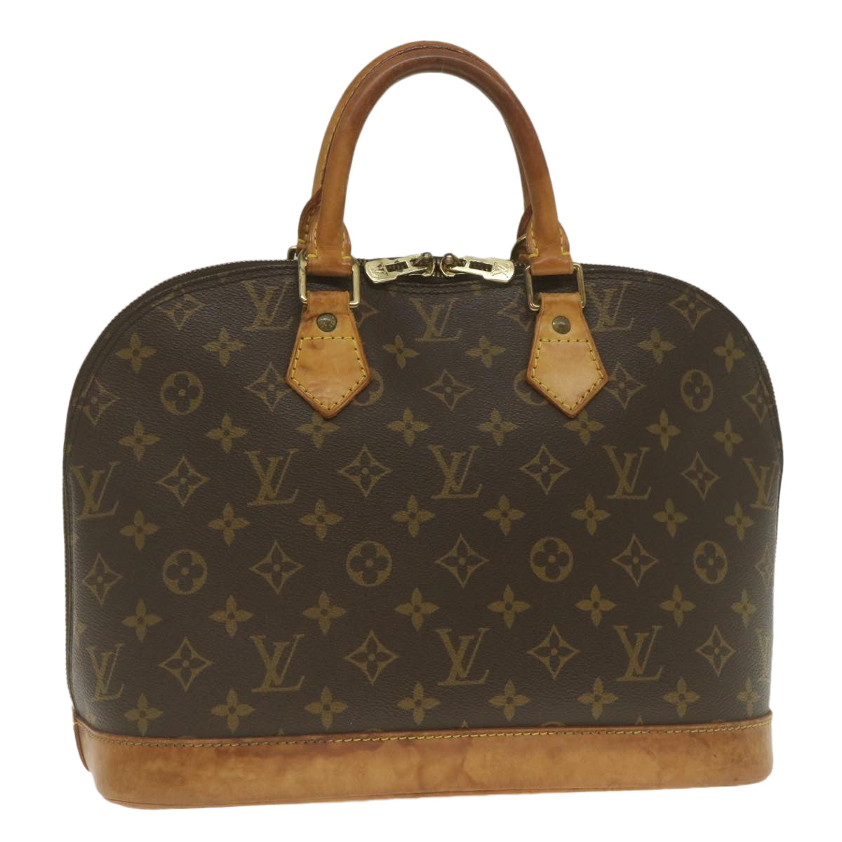 LOUIS VUITTON Monogram Alma Hand Bag M51130 LV Auth jk1026