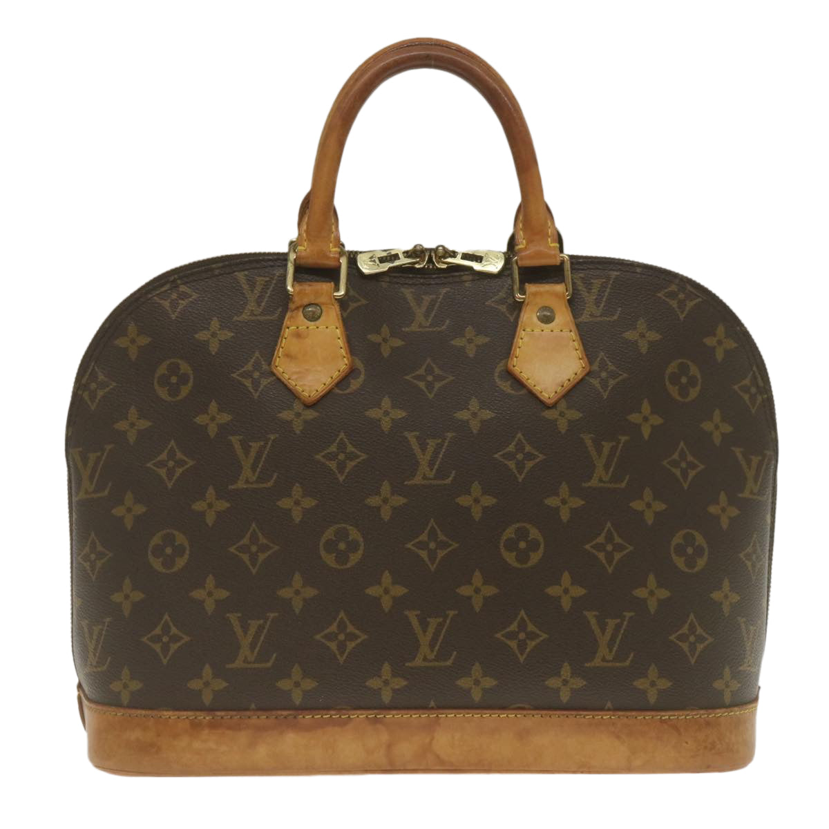 LOUIS VUITTON Monogram Alma Hand Bag M51130 LV Auth jk1026