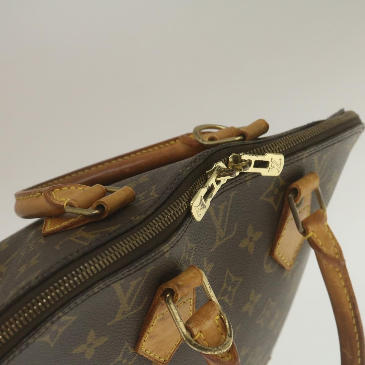 LOUIS VUITTON Monogram Alma Hand Bag M51130 LV Auth jk1026