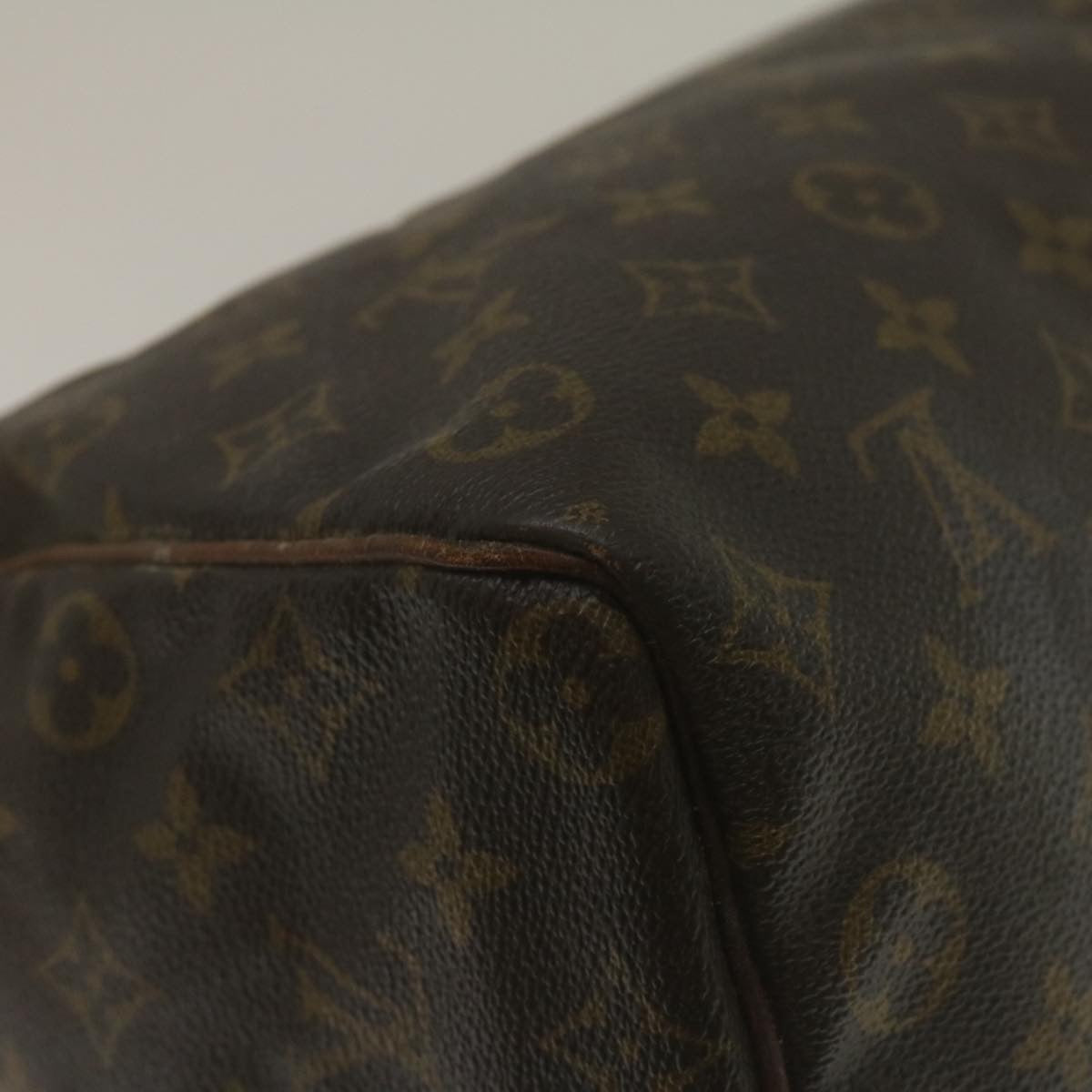 LOUIS VUITTON Monogram Speedy 35 Hand Bag M41524 LV Auth jk1027