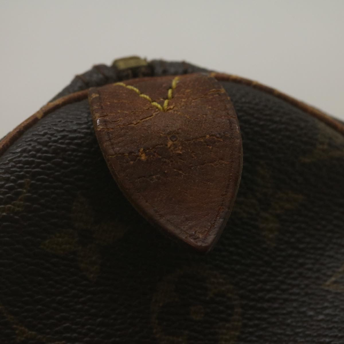 LOUIS VUITTON Monogram Speedy 35 Hand Bag M41524 LV Auth jk1027