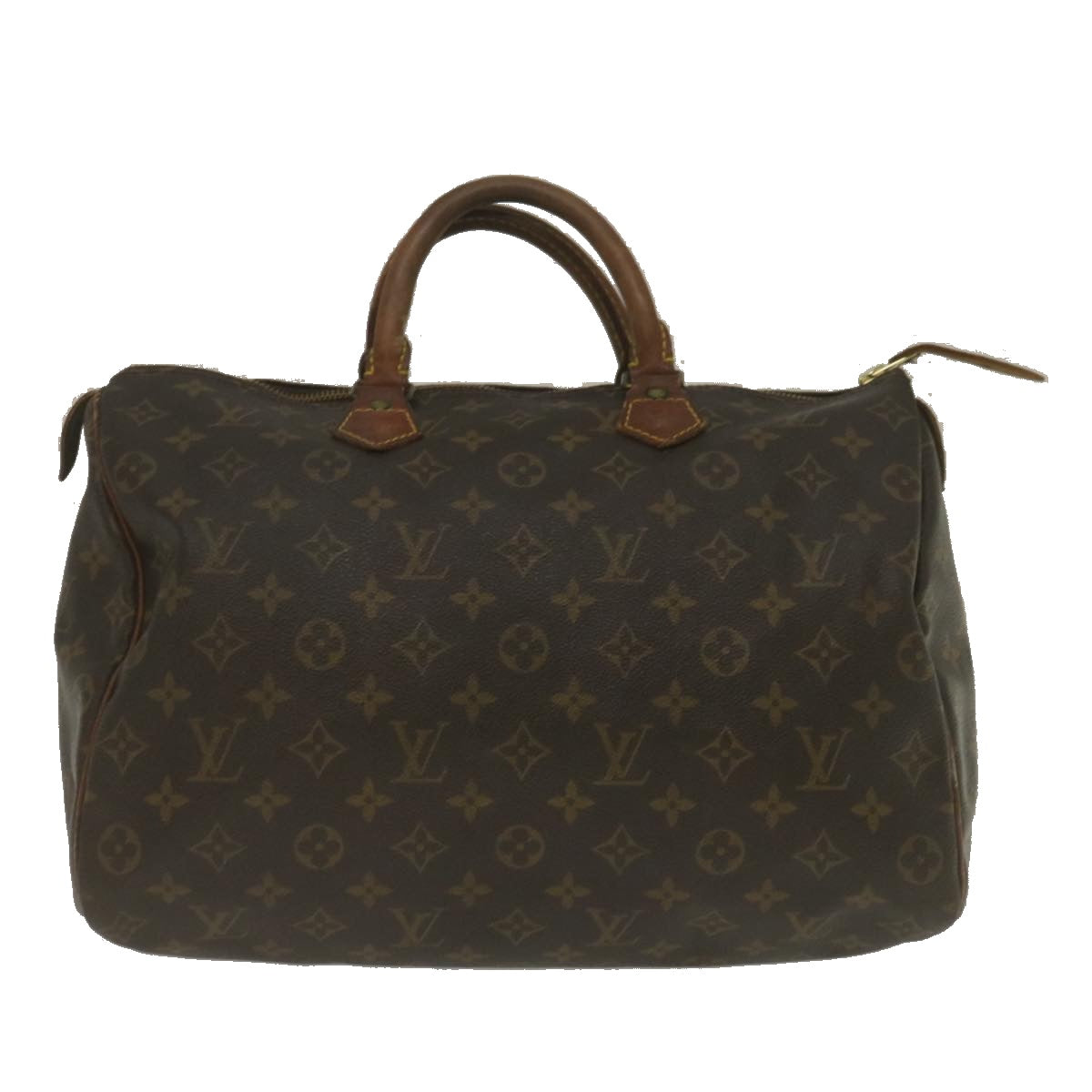 LOUIS VUITTON Monogram Speedy 35 Hand Bag M41524 LV Auth jk1027