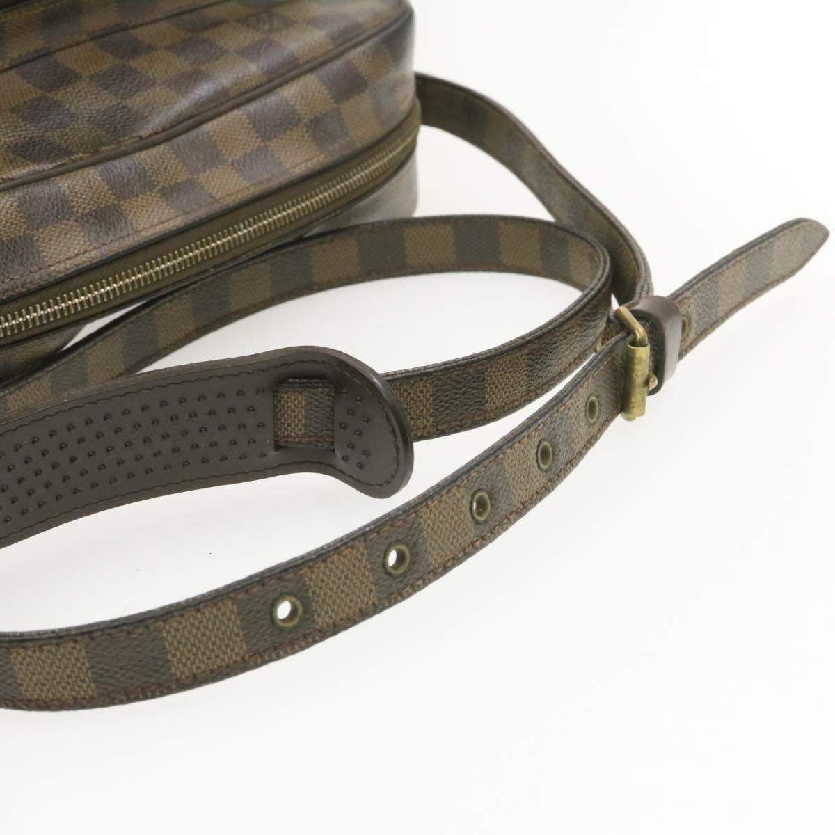 LOUIS VUITTON Damier Ebene Nile Shoulder Bag N48074 LV Auth jk103