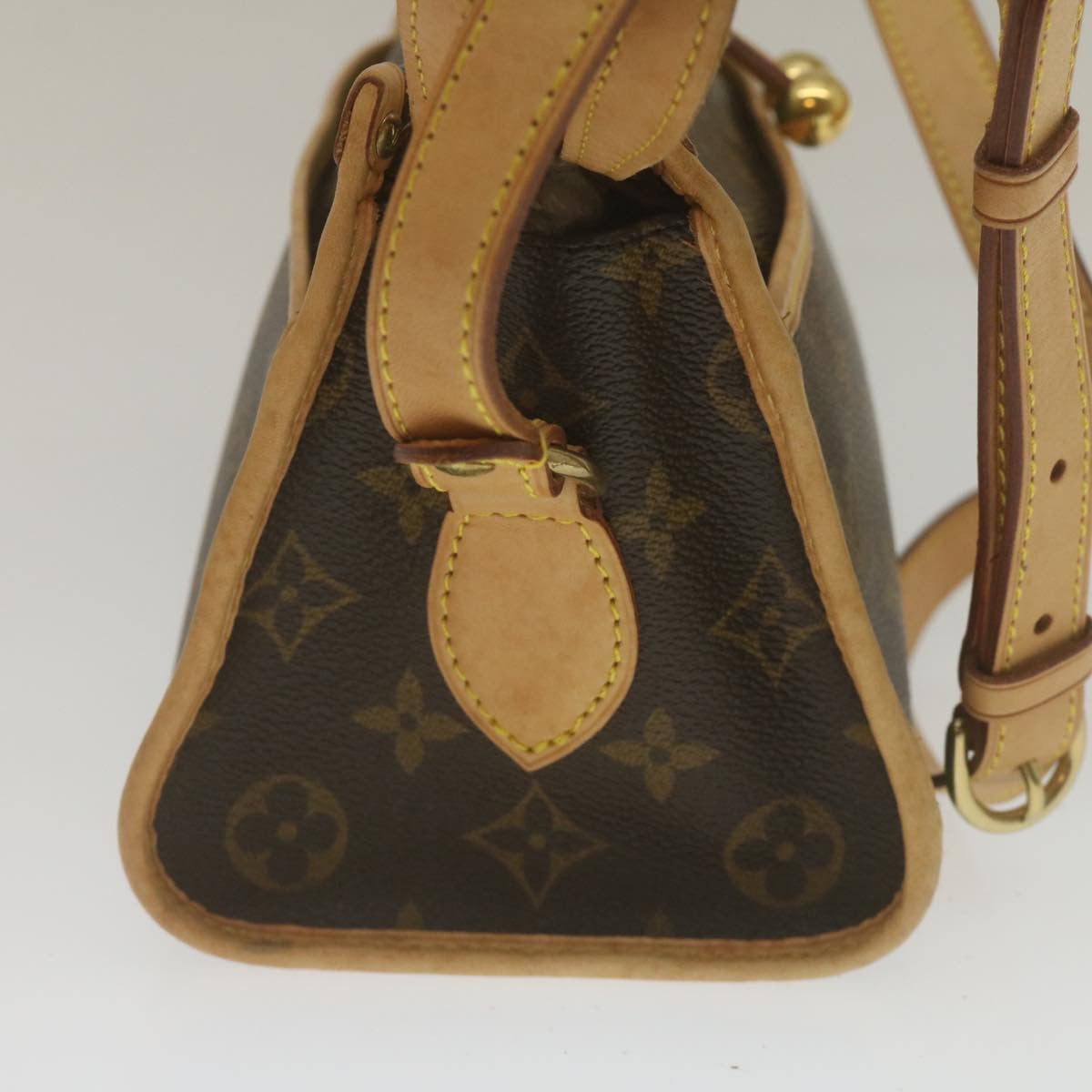 LOUIS VUITTON Monogram Popincourt Long Shoulder Bag M40008 LV Auth jk1059