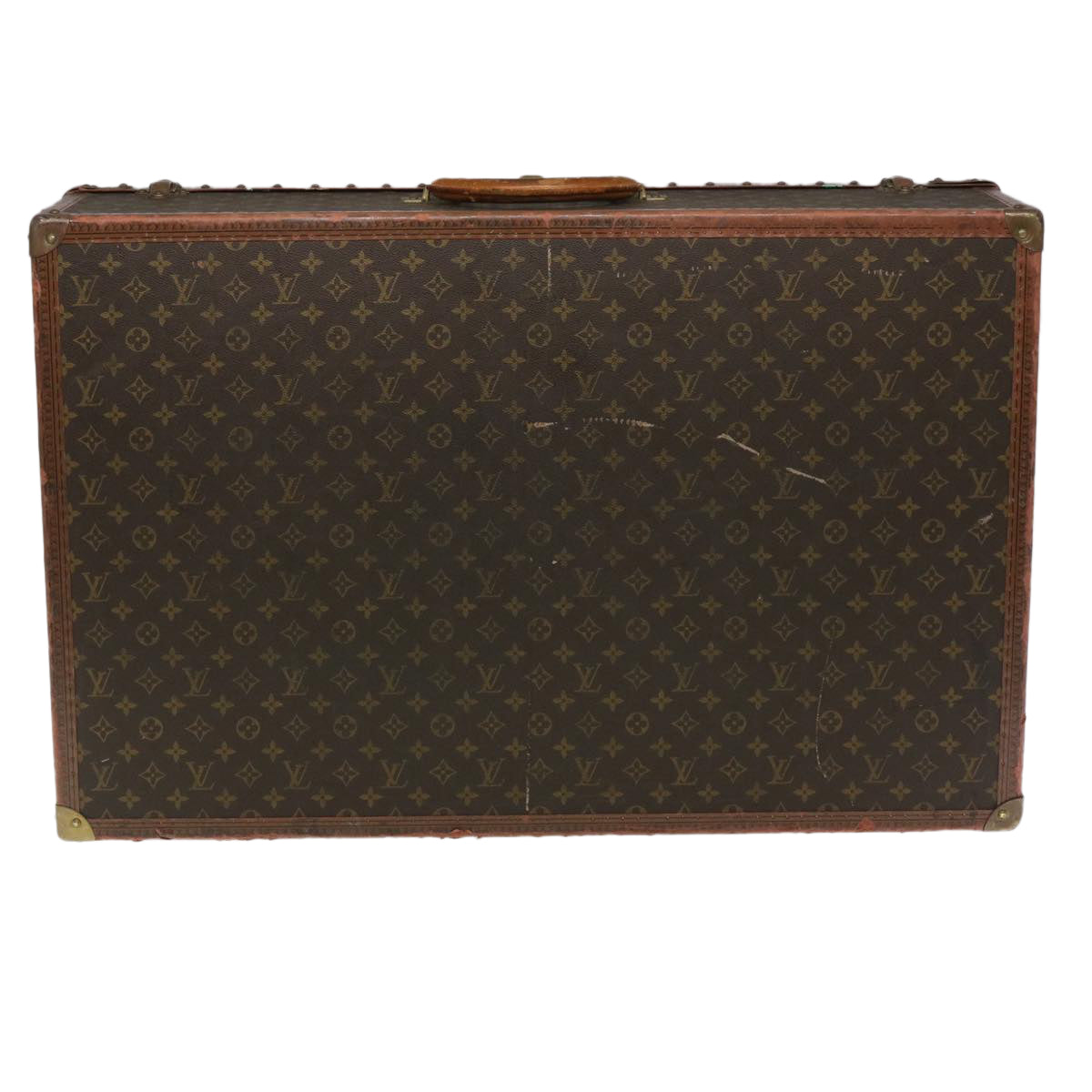 LOUIS VUITTON Monogram Alzer 80 Trunk Vintage M21222 LV Auth jk1067A - 0