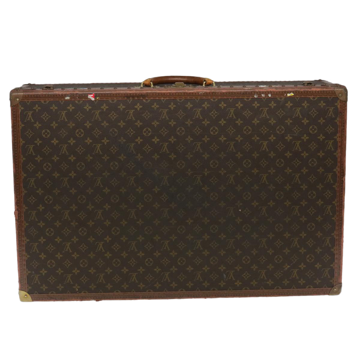 LOUIS VUITTON Monogram Alzer 80 Trunk Vintage M21222 LV Auth jk1067A