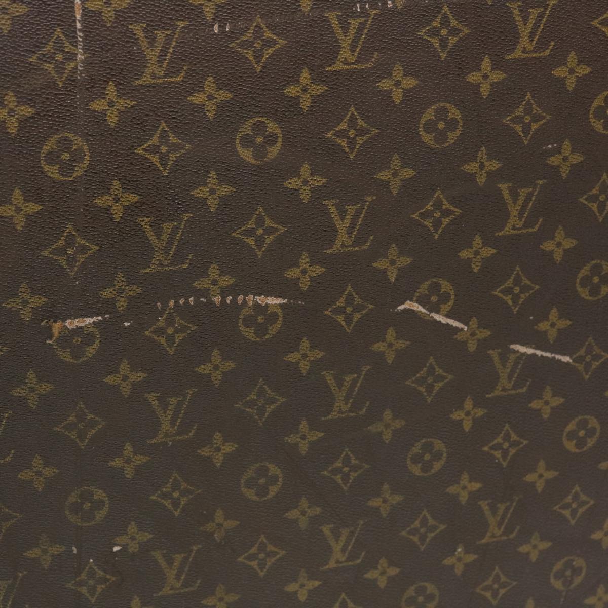 LOUIS VUITTON Monogram Alzer 80 Trunk Vintage M21222 LV Auth jk1067A