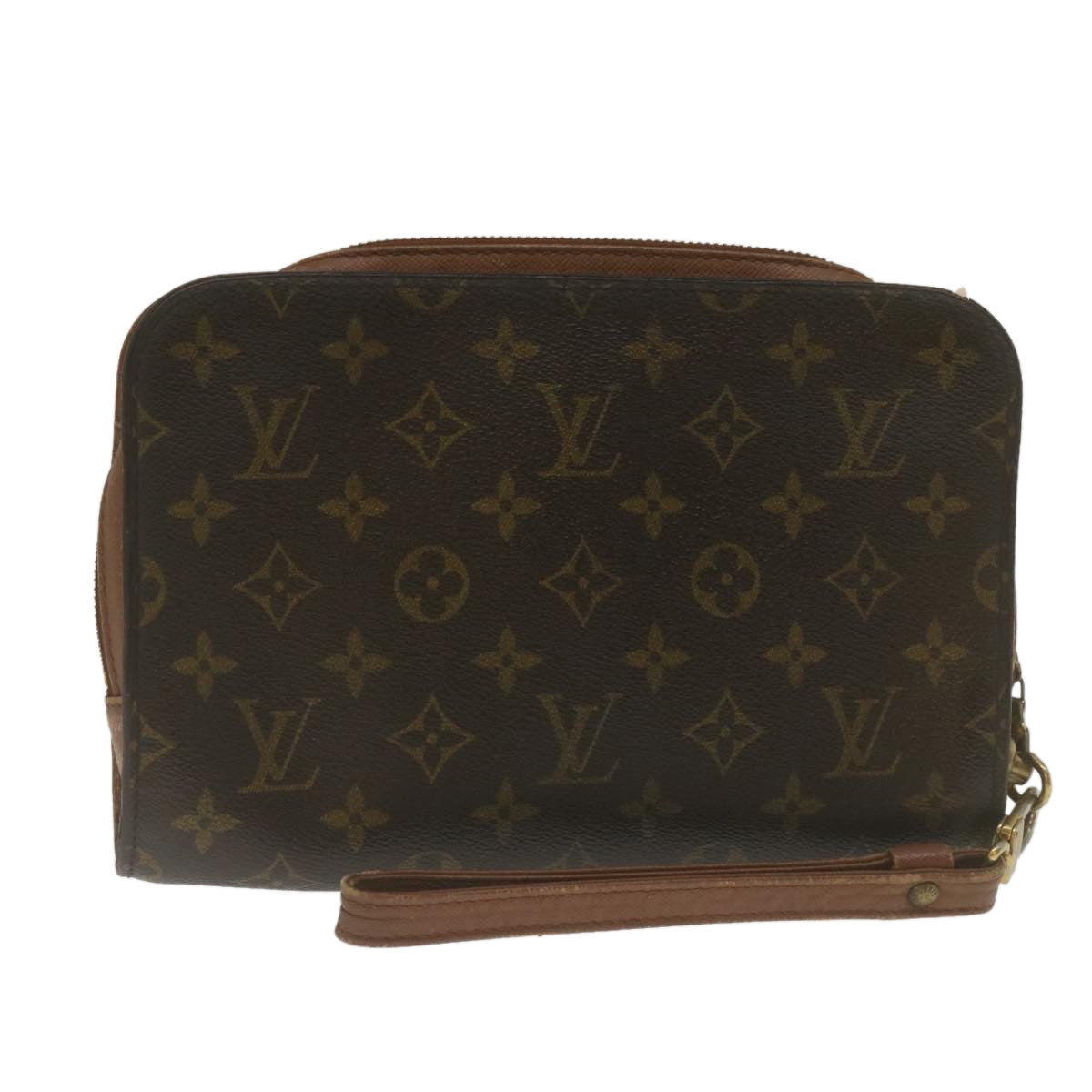 LOUIS VUITTON Monogram Orsay Clutch Bag M51790 LV Auth jk1076