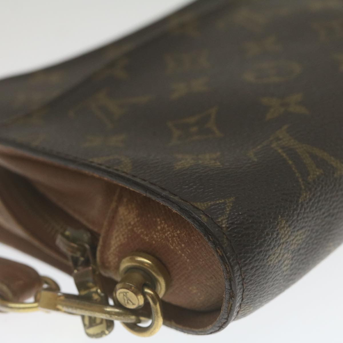 LOUIS VUITTON Monogram Orsay Clutch Bag M51790 LV Auth jk1076