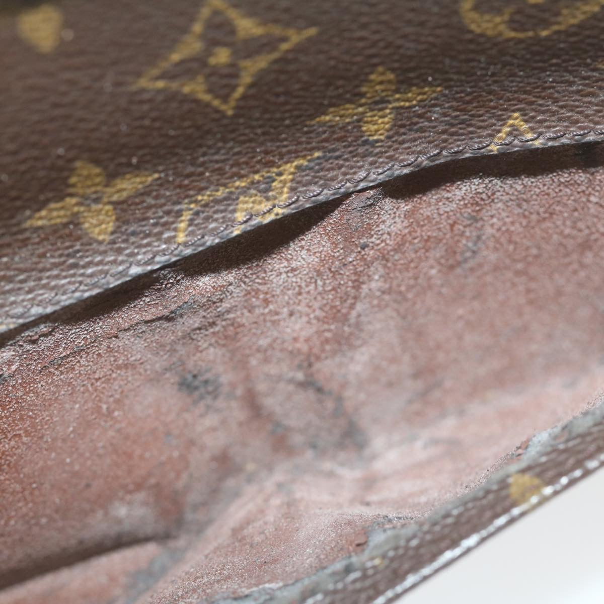 LOUIS VUITTON Monogram Orsay Clutch Bag M51790 LV Auth jk1076