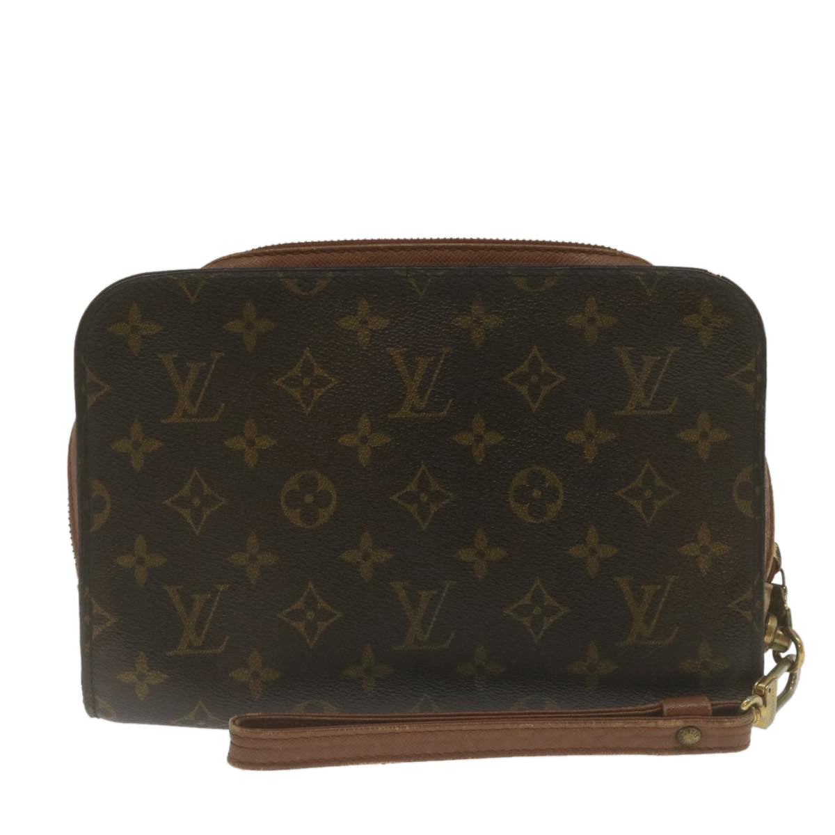 LOUIS VUITTON Monogram Orsay Clutch Bag M51790 LV Auth jk1076