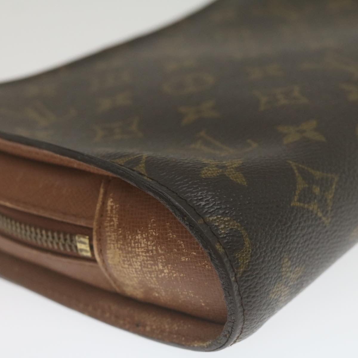 LOUIS VUITTON Monogram Orsay Clutch Bag M51790 LV Auth jk1076