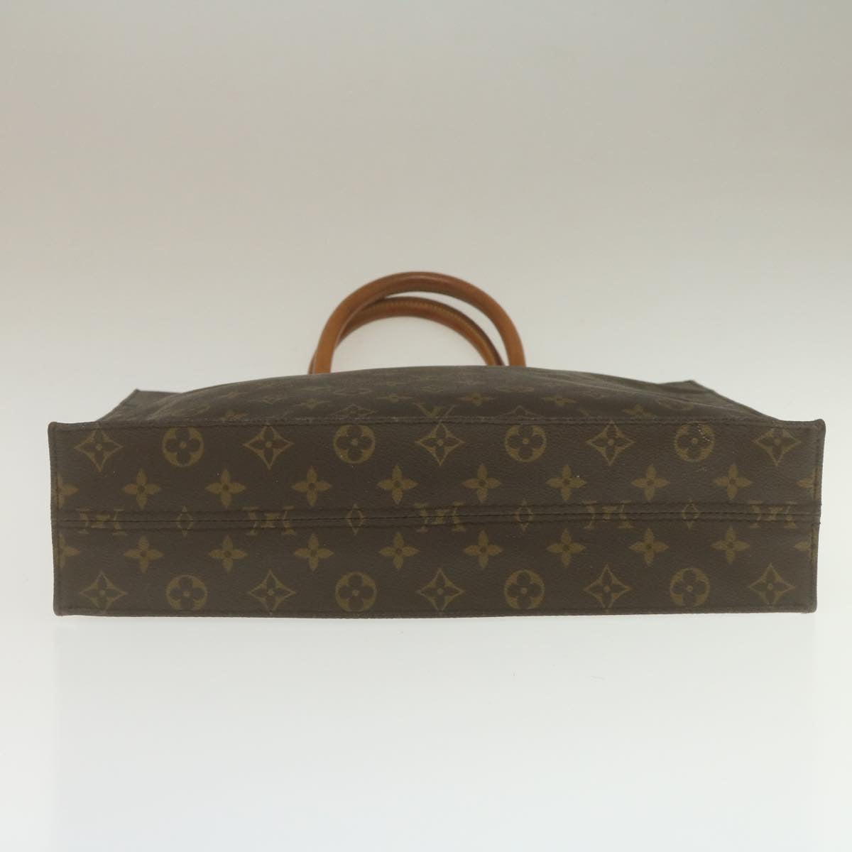 LOUIS VUITTON Monogram Sac Plat Hand Bag M51140 LV Auth jk1110