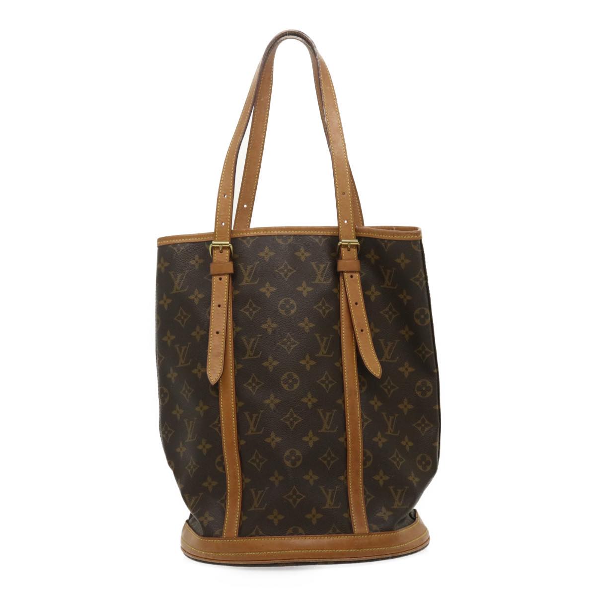 LOUIS VUITTON Monogram Bucket GM Shoulder Bag M42236 LV Auth jk1132